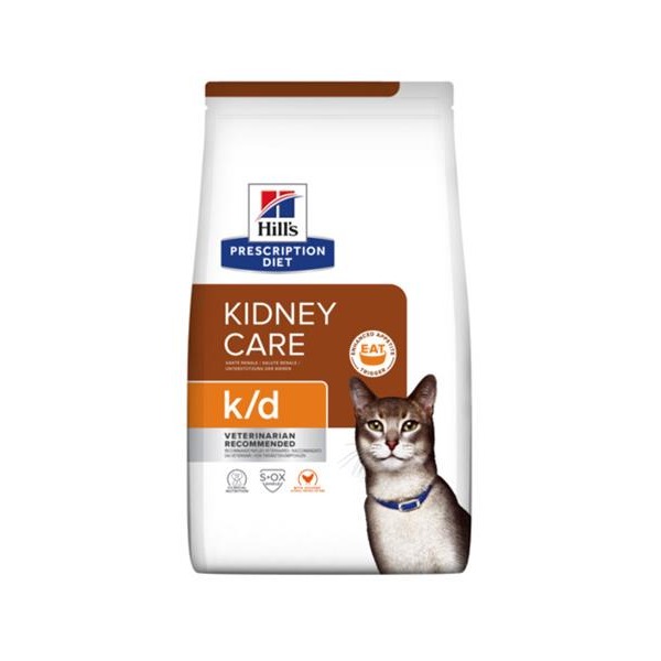 HILLS Diet Feline k/d Dry 1,5 kg